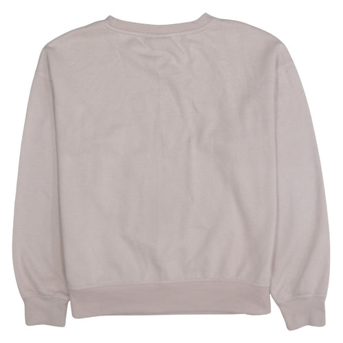 Primark Women Beige Minnie Mouse Pullover Sweatshirt XS Disney Graphic