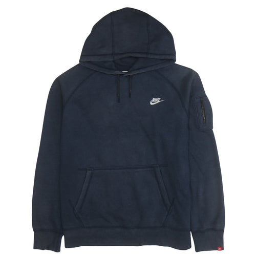 Nike Men’s Blue Pullover Hoodie XL Regular Fit Fleece Sweatshirt