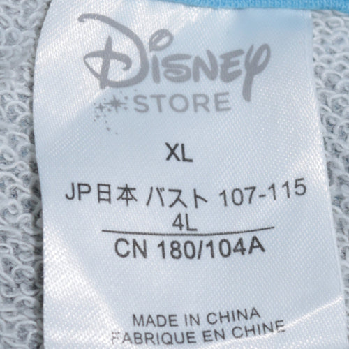 Disney Girls Grey Stitch Print Pullover Sweatshirt XL