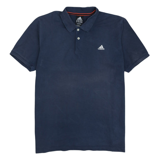 adidas Men's Blue XL Polo Shirt Performance Essentials
