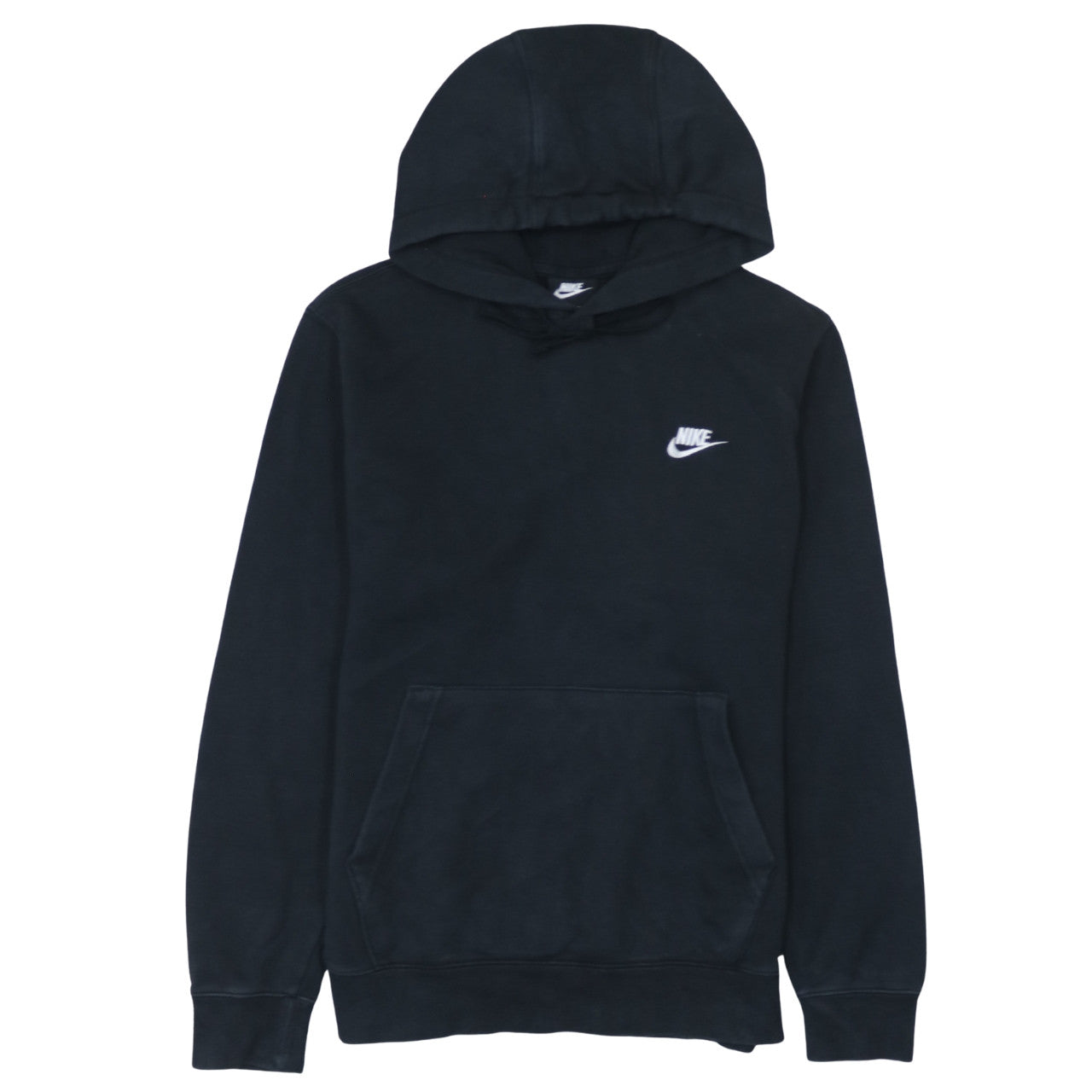 Nike Men's Black Small Pullover Hoodie with Logo