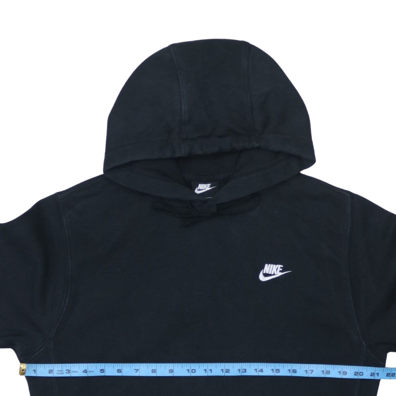 Nike Men's Black Small Pullover Hoodie with Logo