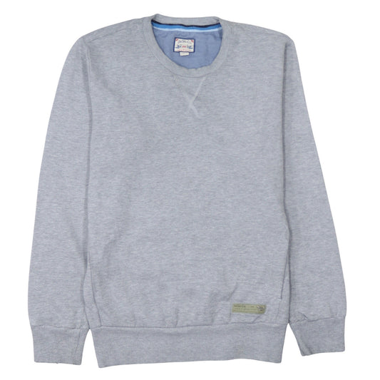 Diesel-Co. Men's Grey L Pullover Sweatshirt Crew Neck Fleece