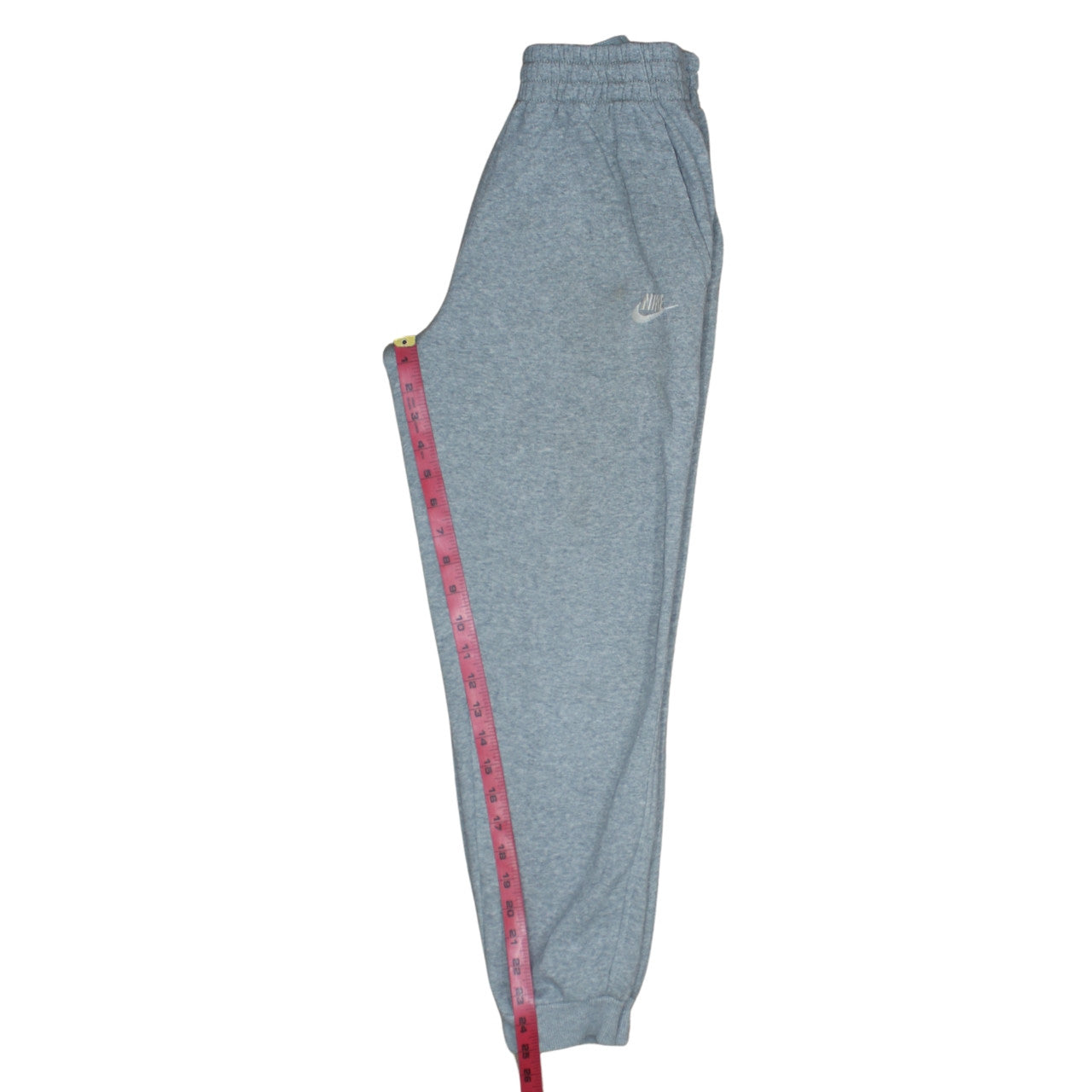 Nike Boys Grey Jogger Sweatpants L 147-158cm Elastic Waist Pockets