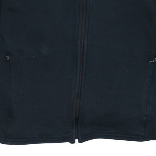 Puma Men's Black Full Zip Hoodie Size S Lightweight Sportswear