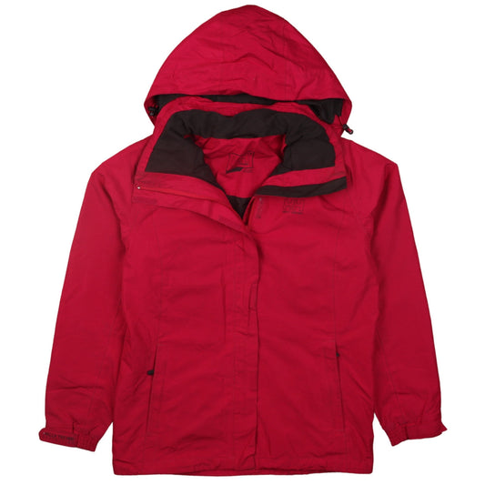 Helly Hansen Women’s Red Waterproof Hooded Jacket Size S