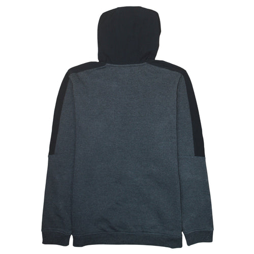 Under Armour Men Grey 1/2 Zip Hoodie L Loose Fit Sportswear