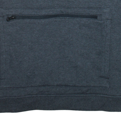 Under Armour Men Grey 1/2 Zip Hoodie L Loose Fit Sportswear
