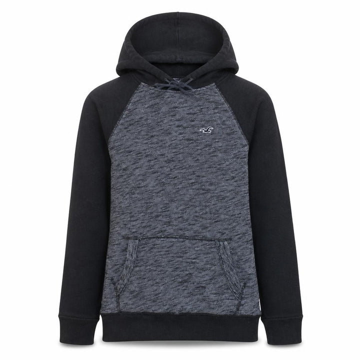 Hollister Men's Grey Pullover Hoodie Size S Casual Fleece Sweatshirt