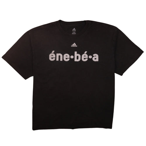 Adidas Men’s Black NBA Graphic Cotton Short Sleeve T-Shirt XL