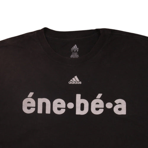 Adidas Men’s Black NBA Graphic Cotton Short Sleeve T-Shirt XL