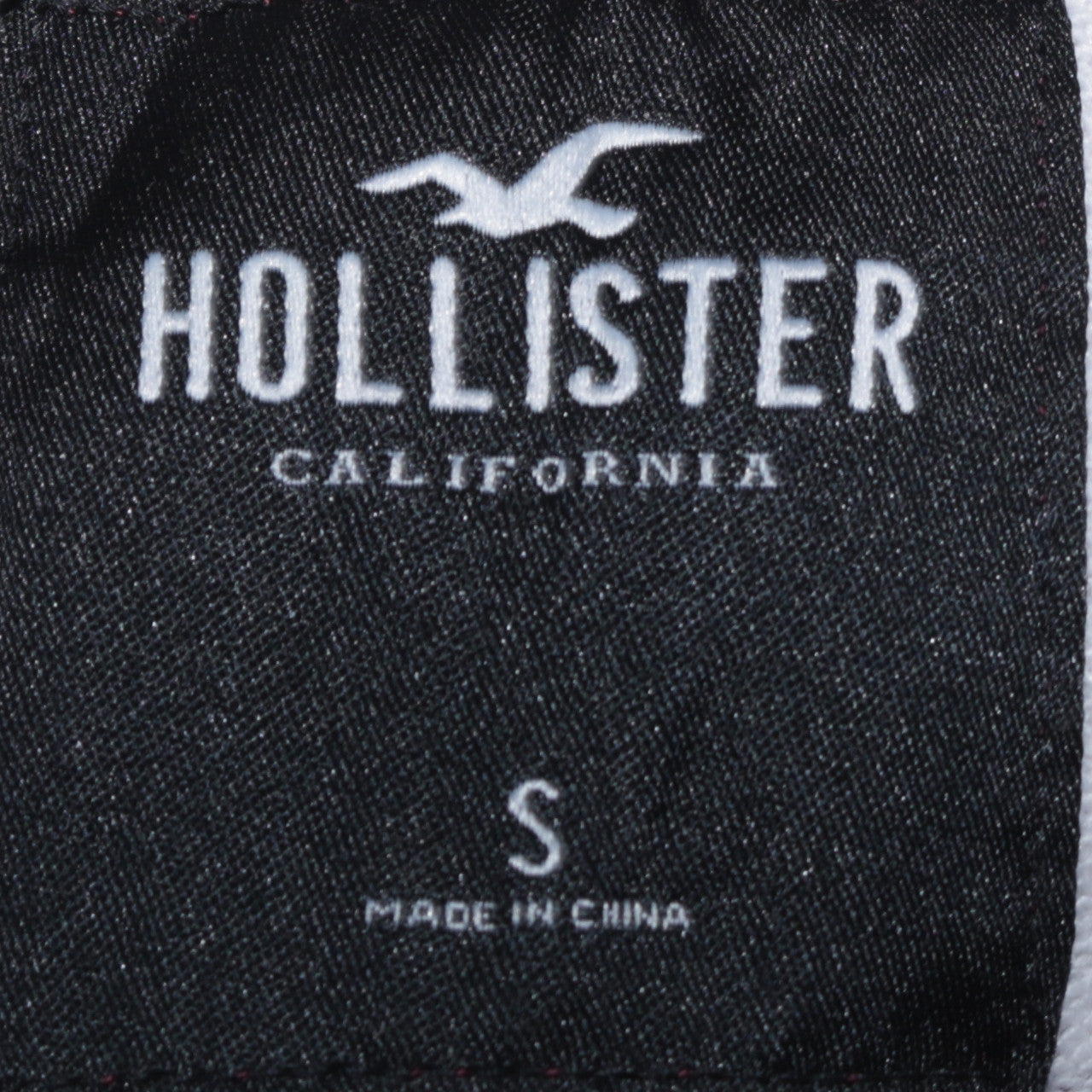 Hollister Men Burgundy Striped Pullover Hoodie Small Cotton Blend