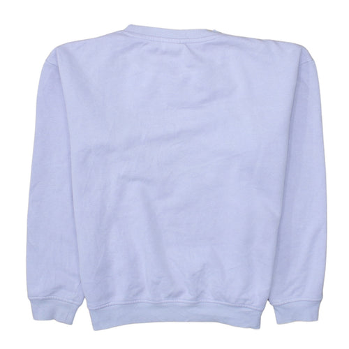 Ellesse Women Lilac Logo Sweatshirt UK 12 Cotton Blend Pullover