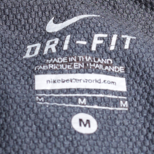 Nike Men's Black Dri-FIT Full Zip Hoodie Size M Sportswear
