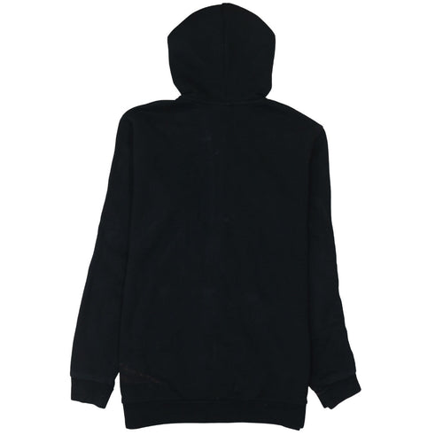 Adidas Men's Black Full Zip Hoodie M Sportswear Logo Fleece