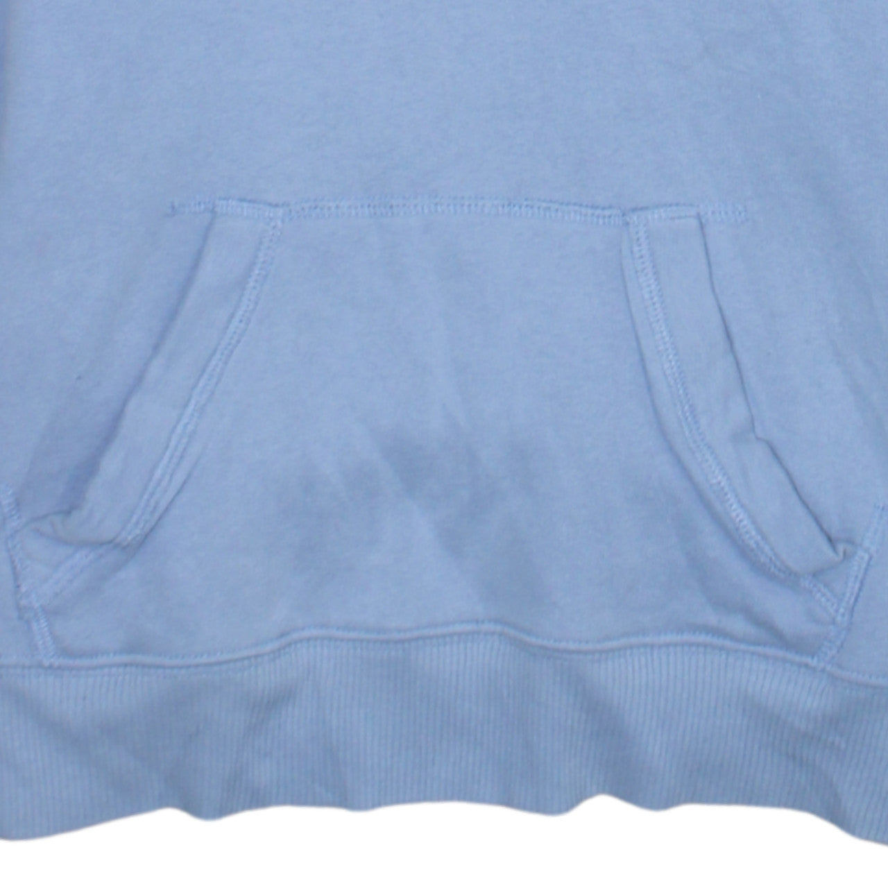 Hollister Women's Blue XS Pullover Hoodie with Embroidered Logo