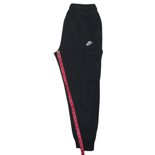 Nike Men's Black Cargo Jogger Sweatpants Small Cotton Blend