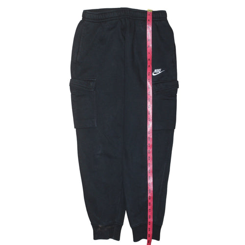 Nike Men's Black Cargo Jogger Sweatpants Small Cotton Blend