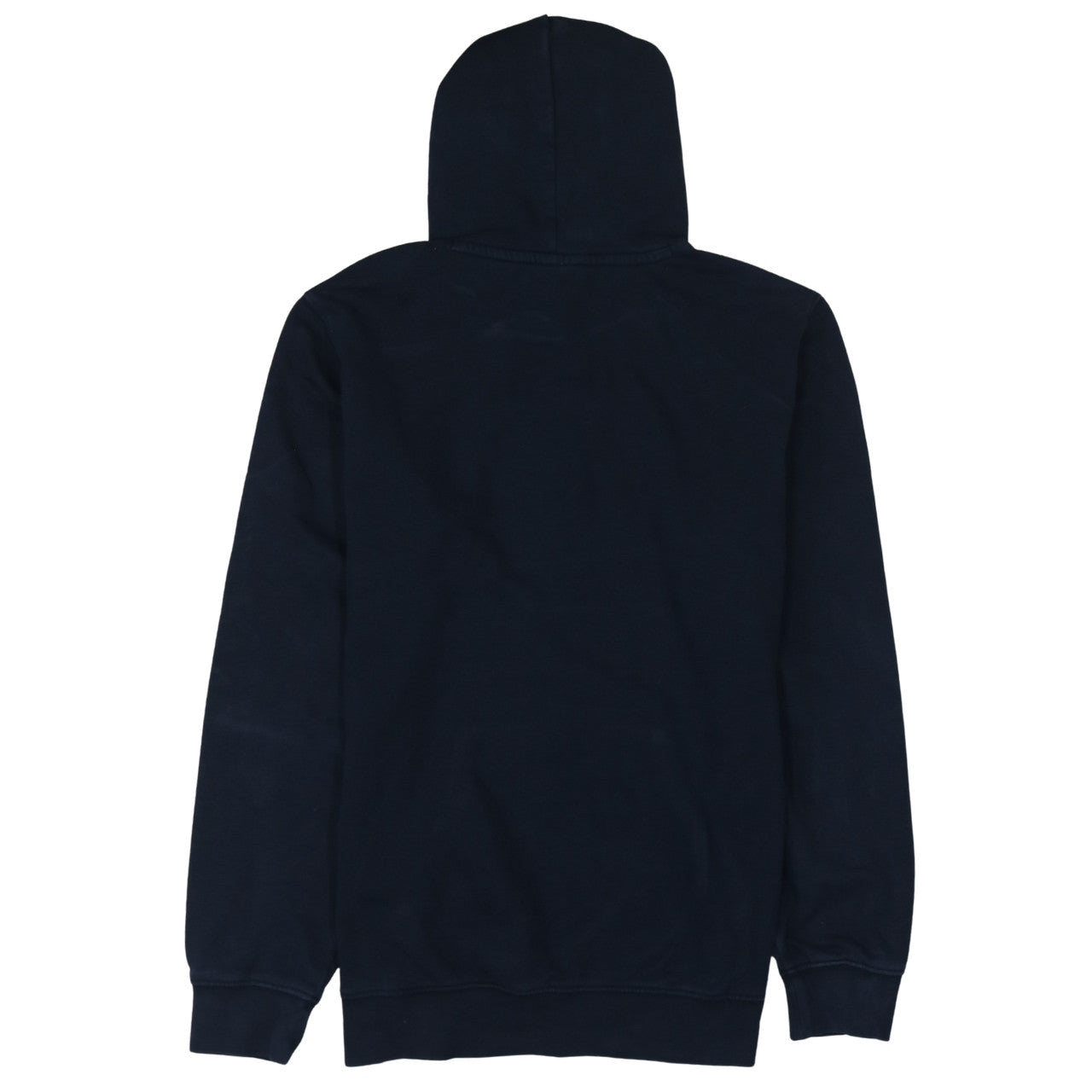 Champion Men's Blue Pullover Hoodie Medium Logo Print Fleece