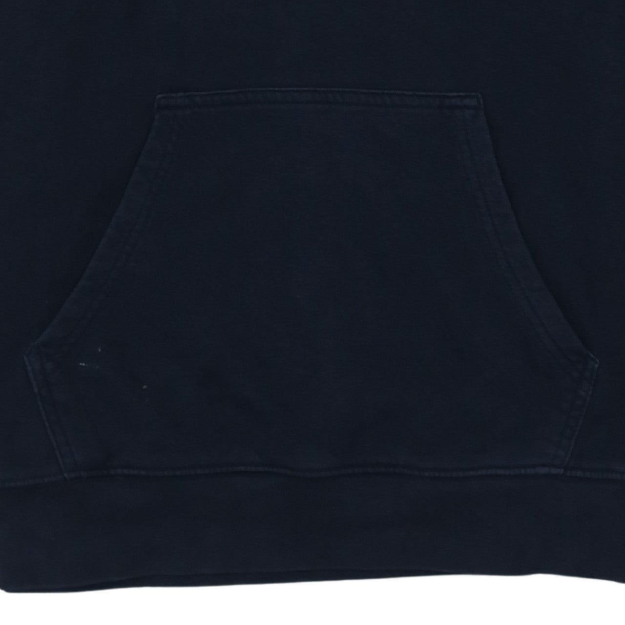 Champion Men's Blue Pullover Hoodie Medium Logo Print Fleece