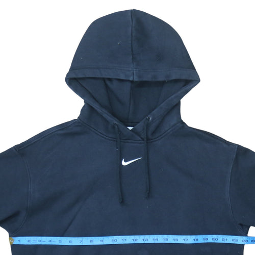 Nike Men's Black Pullover Hoodie Size M Sports Fleece Sweatshirt