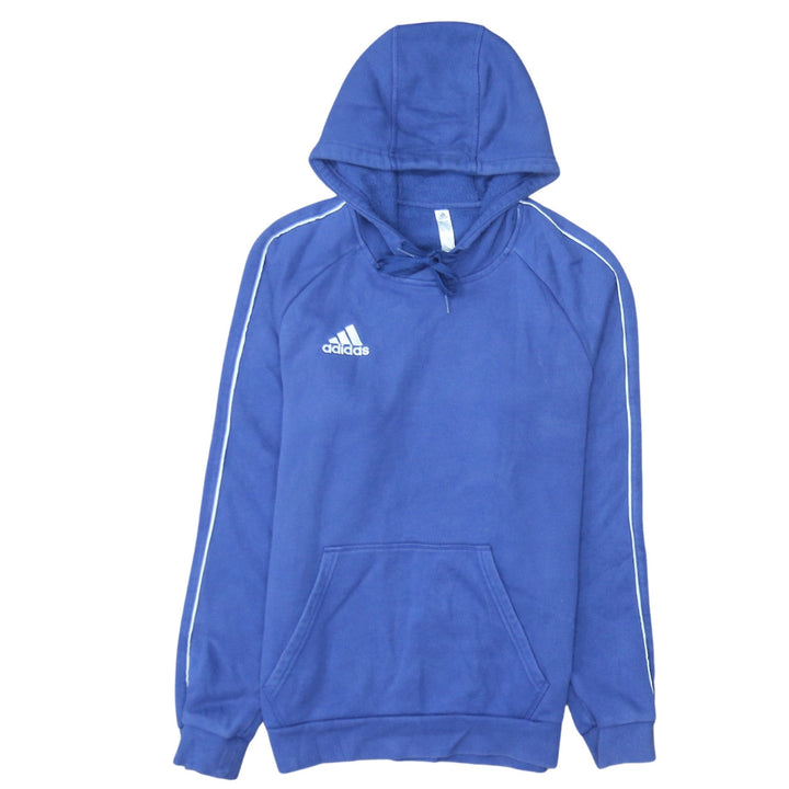 Adidas Men's Blue Pullover Hoodie Size S Sports Fleece