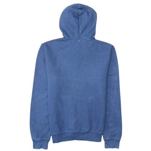 Nike Men's Blue Small Pullover Hoodie with Logo Graphic