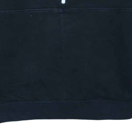 Nike Men's Black Fleece 1/2 Zip Pullover Sweatshirt Size L