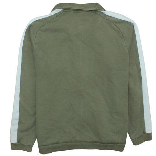 Puma Men's Green 2XL Full Zip Track Jacket Fleece