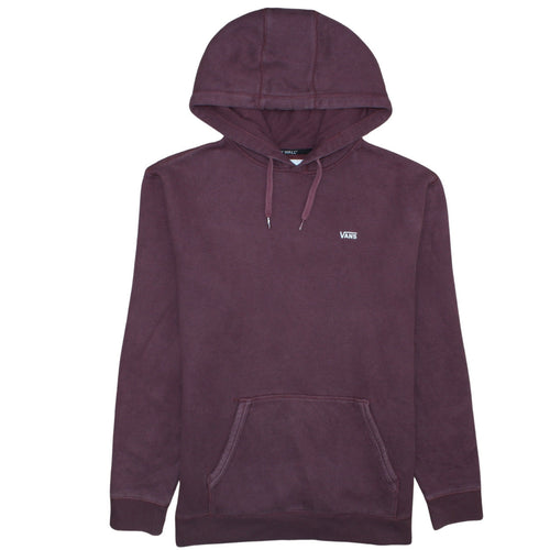 Vans Men’s Brown Pullover Hoodie Size L Fleece Regular Fit