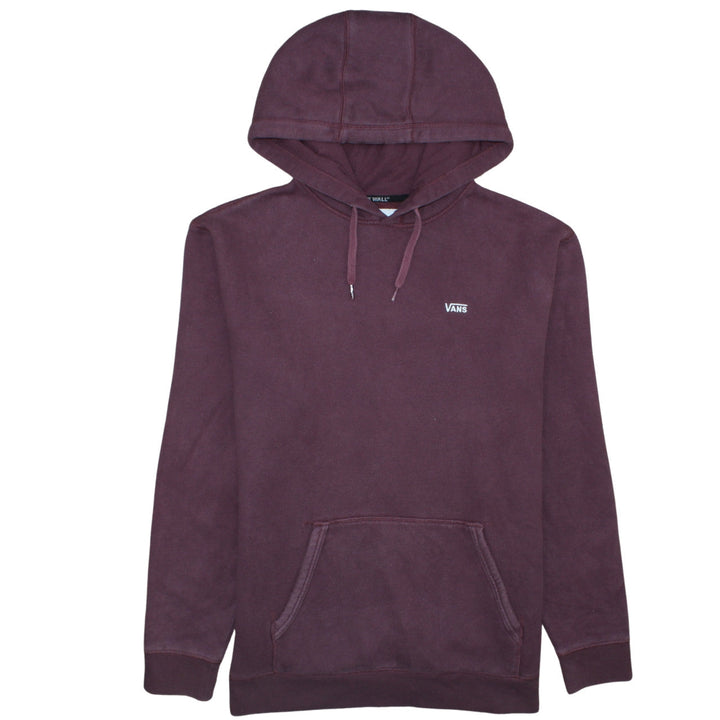 Vans Men’s Brown Pullover Hoodie Size L Fleece Regular Fit