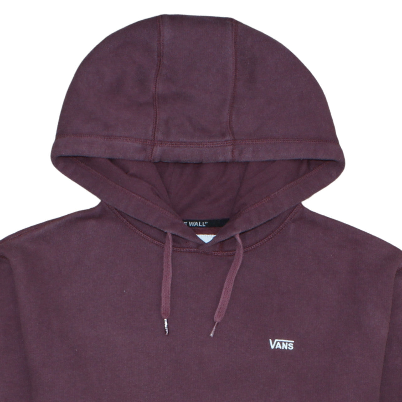 Vans Men’s Brown Pullover Hoodie Size L Fleece Regular Fit