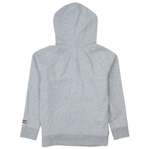 Levi's Men's Grey Pullover Hoodie Medium Logo Fleece Jumper