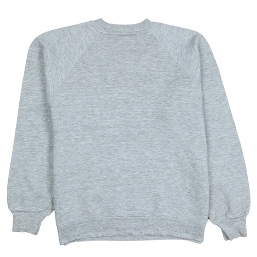 Disney Women Grey Mickey Mouse Pullover Sweatshirt Medium