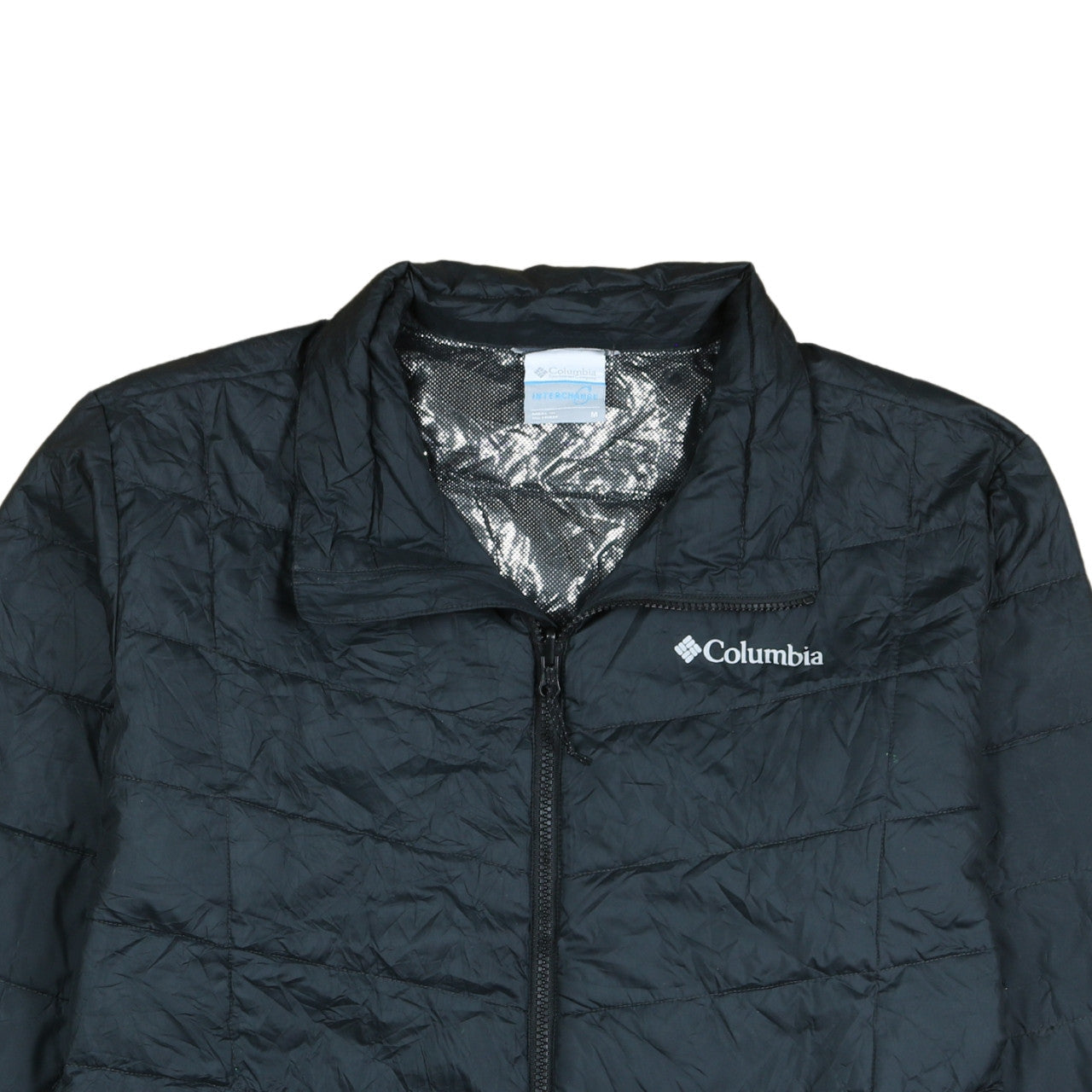 Columbia Men's Black M Interchange Lightweight Puffer Active Jacket