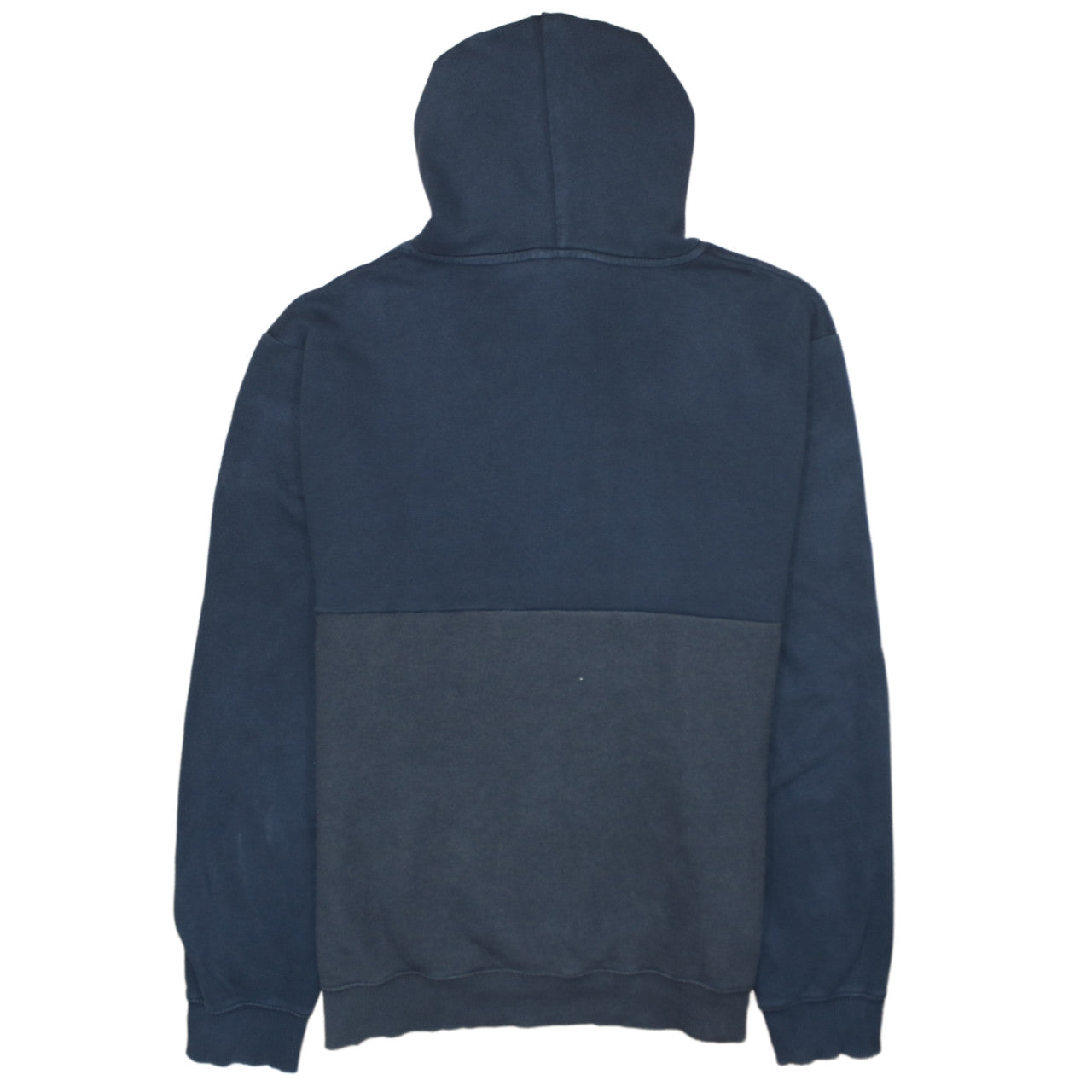 Quiksilver Men's Blue Pullover Hoodie 2XL Logo Fleece Sweatshirt
