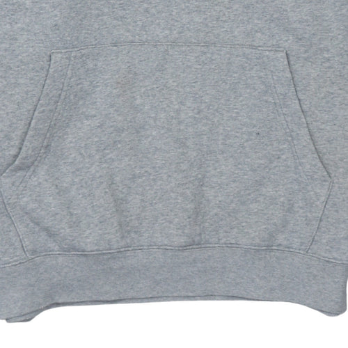 Nike Men's Grey Pullover Hoodie Small Regular Fit Fleece Sportswear