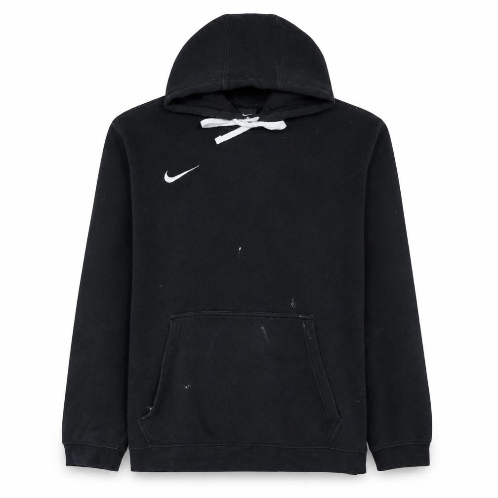 Nike Men's Black Pullover Hoodie L Sports Fleece Sweatshirt