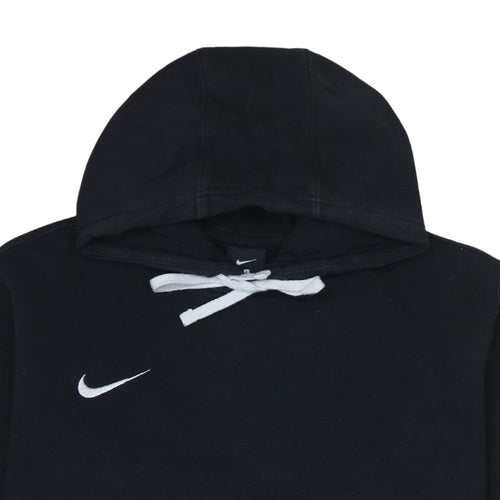 Nike Men's Black Pullover Hoodie L Sports Fleece Sweatshirt
