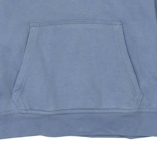 Nike Men's Blue Pullover Hoodie S Regular Fit Fleece Sportswear