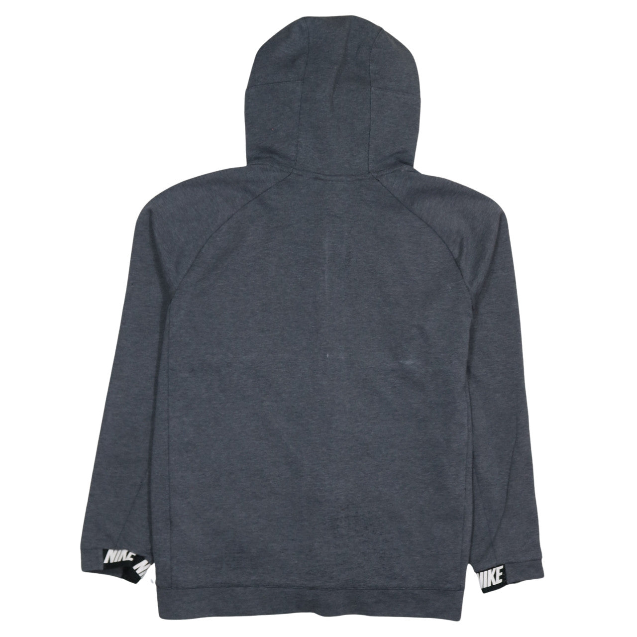 Nike Men’s Grey Full Zip Hoodie L Sportswear Sweatshirt