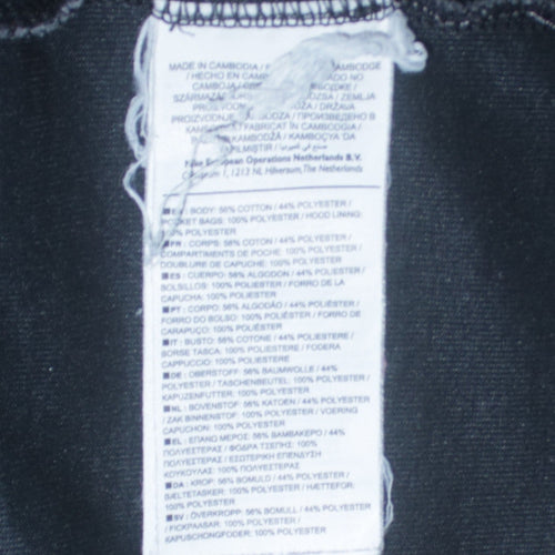Nike Men’s Grey Full Zip Hoodie L Sportswear Sweatshirt