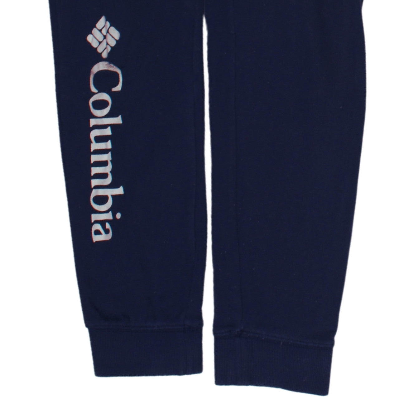 Columbia Boys Navy Blue Jogger Sweatpants L Elastic Waist Pockets