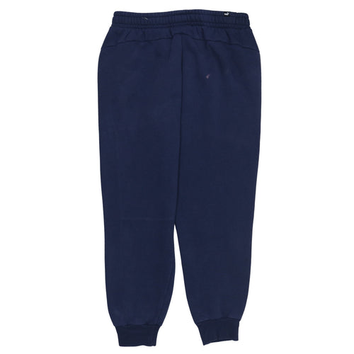 PUMA Men's Navy Blue Sweatpants Jogger Trousers Size L