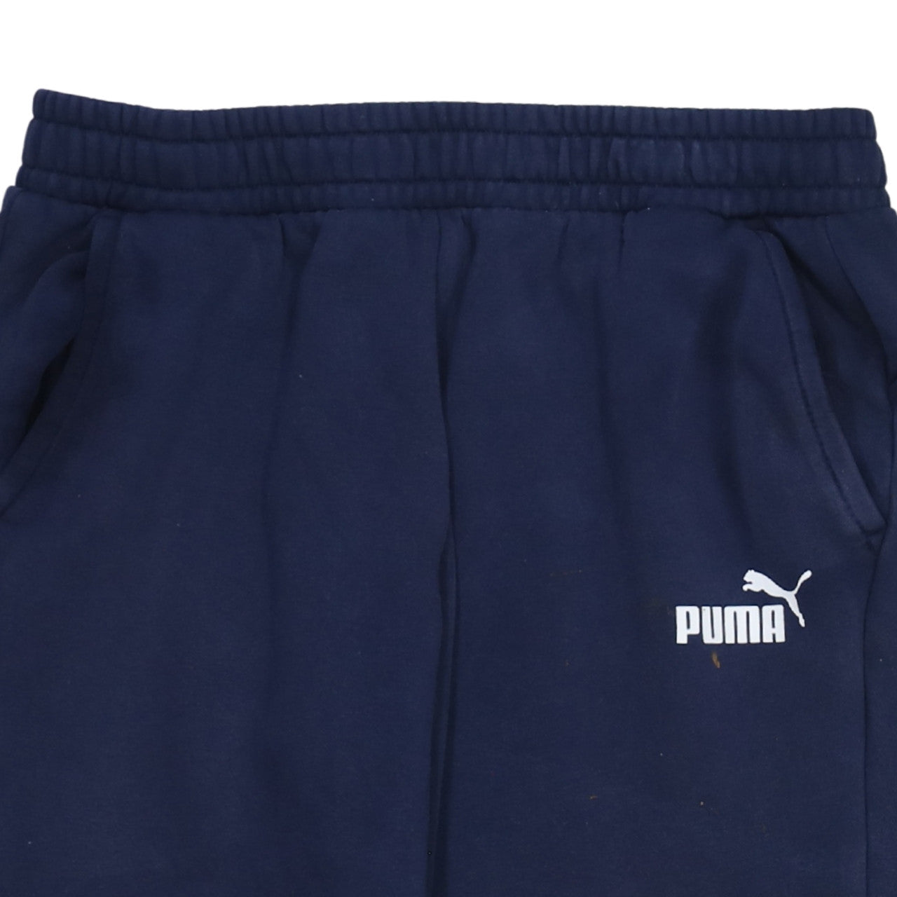PUMA Men's Navy Blue Sweatpants Jogger Trousers Size L