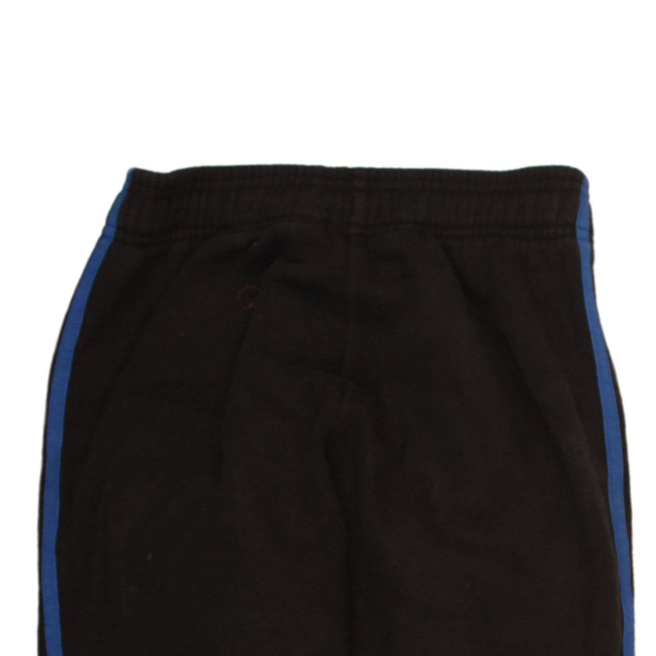 Adidas Boys Black Blue Jogger Sweatpants Size 11-12 Years Elastic Waist