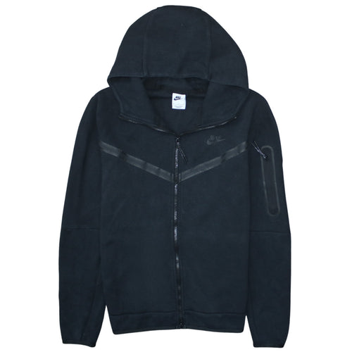 Nike Men's Black Full Zip Hoodie Size M Fleece Sportswear