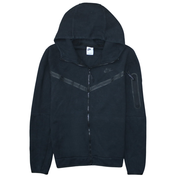 Nike Men's Black Full Zip Hoodie Size M Fleece Sportswear