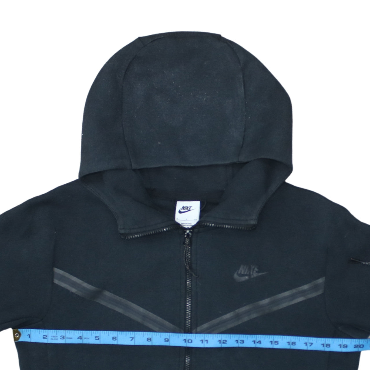 Nike Men's Black Full Zip Hoodie Size M Fleece Sportswear