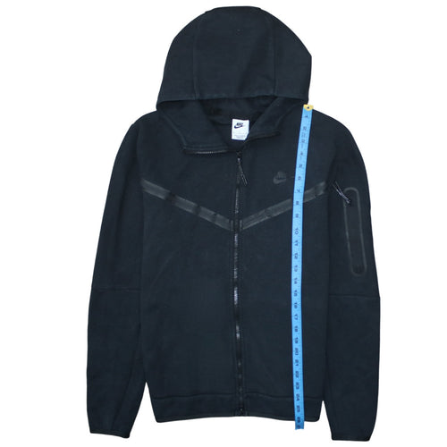 Nike Men's Black Full Zip Hoodie Size M Fleece Sportswear